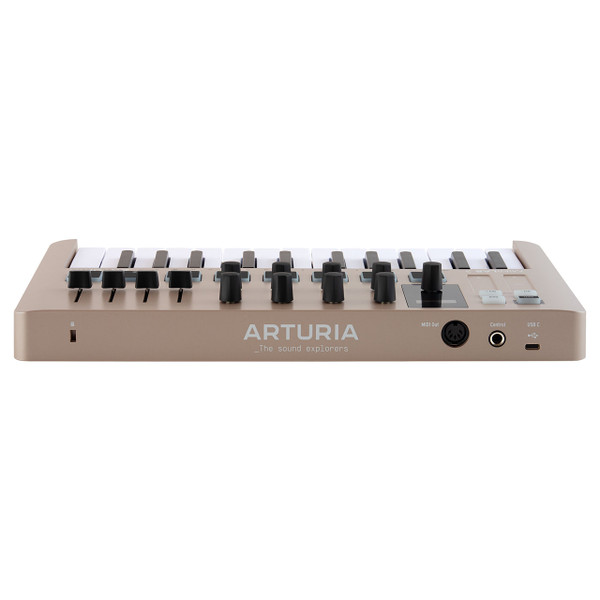 Arturia MiniLab 3 USB MIDI Controller (Champagne Edition) at