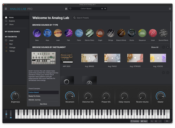 Arturia Analog Lab Pro Software (Download Version) main image