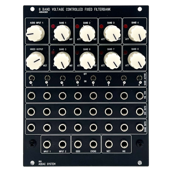 ADDAC 601 VC Fixed Filterbank Eurorack Filter Module (ADDAC601) (Pre-owned) main image