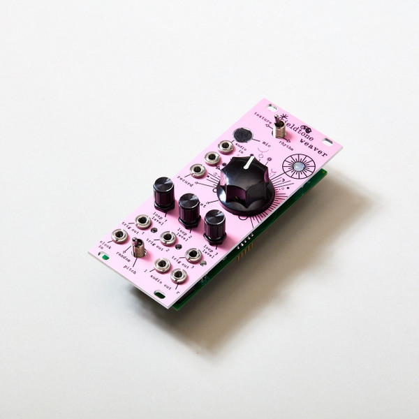 Fieldtone Weaver Eurorack Sampler Module (Dusty Pink) image 3