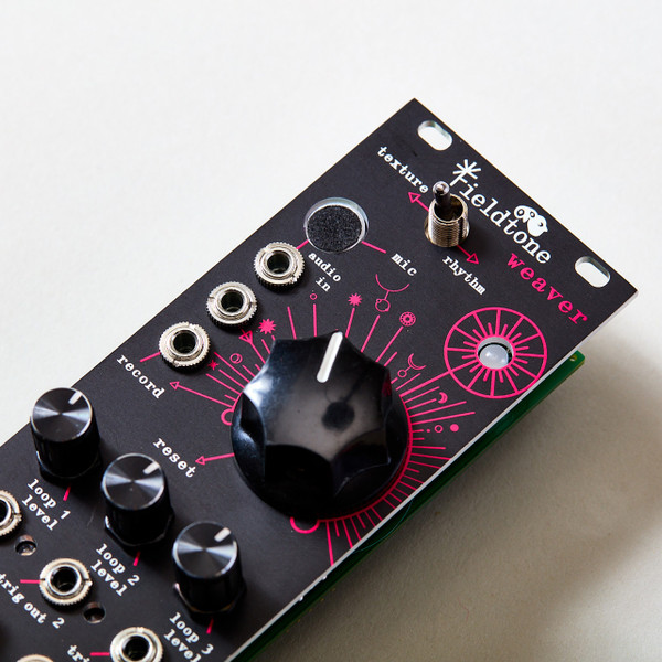Fieldtone Weaver Eurorack Sampler Module (Black) at Signal Sounds