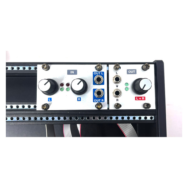 Intellijel Performance Eurorack Case - Powered (7U - 104hp - Black) & 1U modules (Pre-owned) image 4