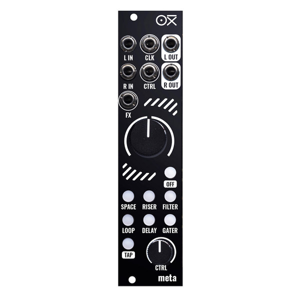 Oxi Instruments Meta Eurorack Effects Processor Module (Black) main image