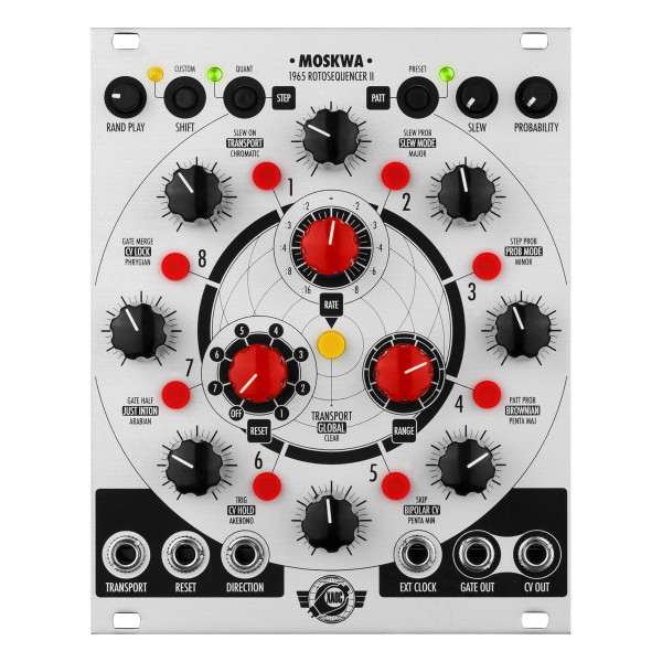 XAOC Devices Moskwa II Eurorack Sequencer Module (B-stock) main image