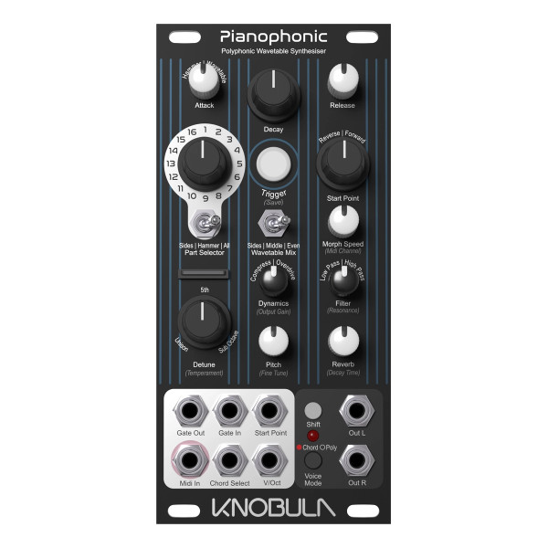 Knobula Pianophonic Eurorack Synth Module (B-stock) main image