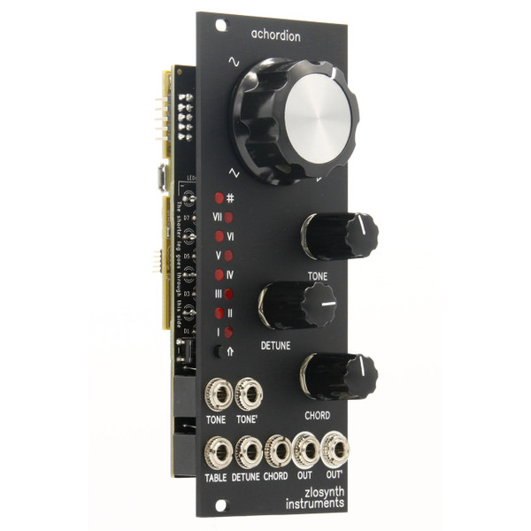 Zlosynth Achordion Eurorack Wavetable Oscillator Module (Black) at