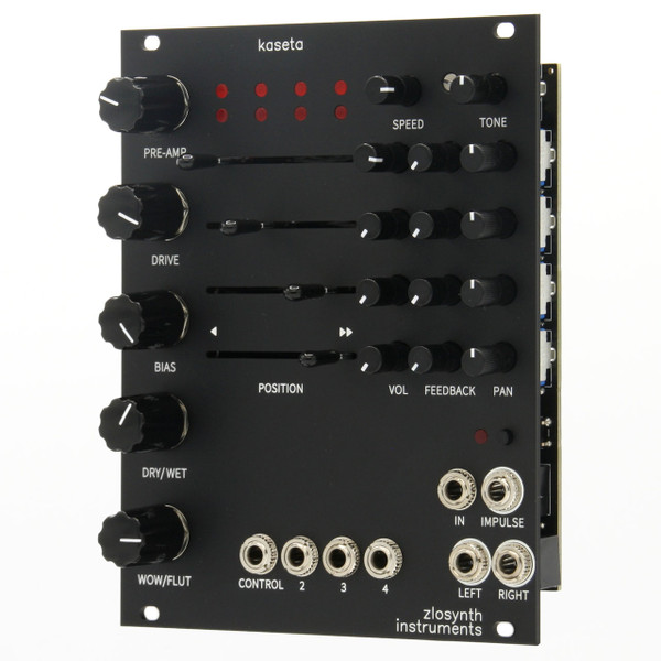 Zlosynth Kaseta Eurorack Delay Module (Black) image 2