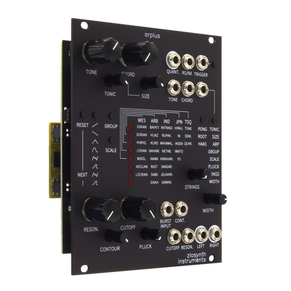 Zlosynth Arplus Eurorack Karplus-Strong Synth & Arpeggiator Module (Black) image 2