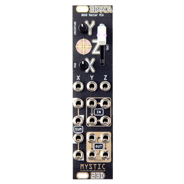 Mystic Circuits 3DVCA Eurorack Module (Limited Edition Black) main image
