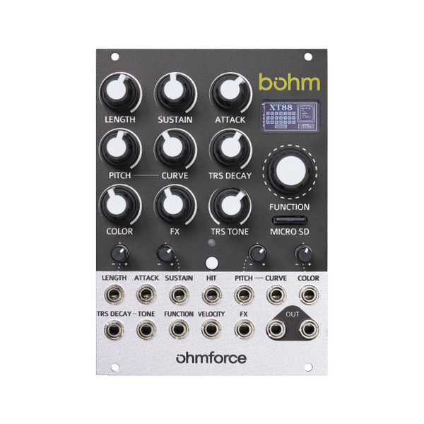 Ohm Force Bohm Eurorack Kick Drum Module main image