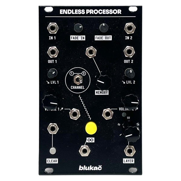 Blukac Endless Processor Eurorack Module (Black) (Pre-owned) main image