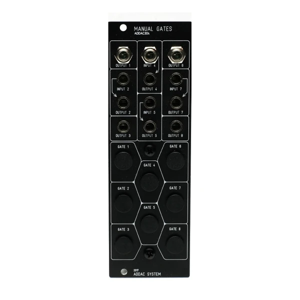 ADDAC 304 Manual Gates DIY Eurorack 8 Way Module (ADDAC304) image 2