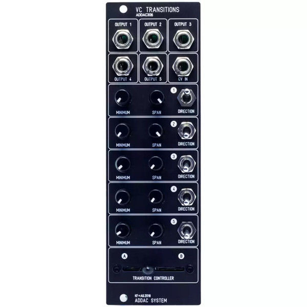 ADDAC 306 VC Transitions DIY Eurorack Master Modulation Module (ADDAC306) image 2