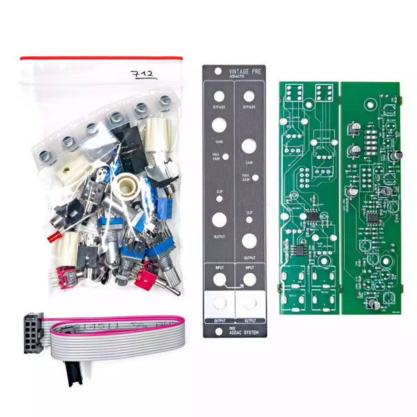 ADDAC 712 Vintage Pre DIY Eurorack PreAmp Module (ADDAC712) main image