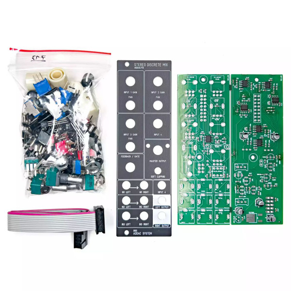 ADDAC 713 Stereo Discrete Mixer DIY Eurorack Module (ADDAC713) main image