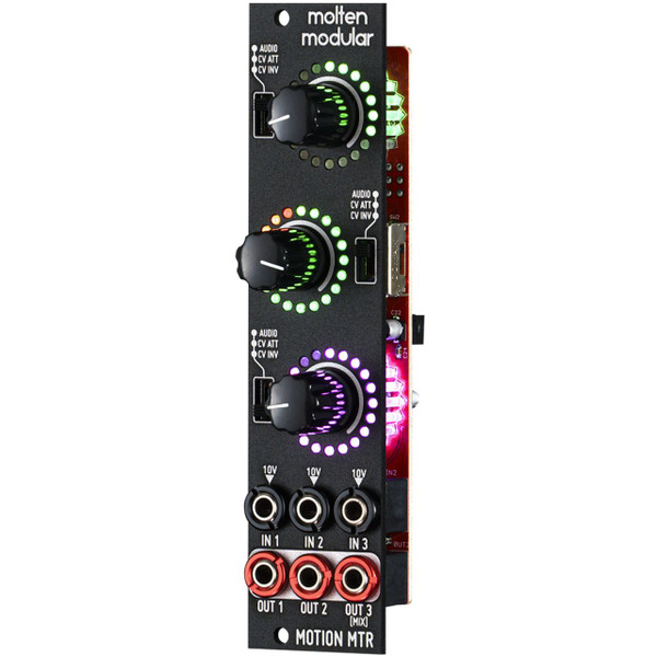 Befaco Motion MTR 3U DIY Eurorack CV and Audio Utility Realtime Visualiser Module image 3