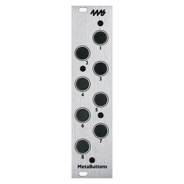 4ms MetaButtons Eurorack Expander Module (MetaModule - Silver) main image