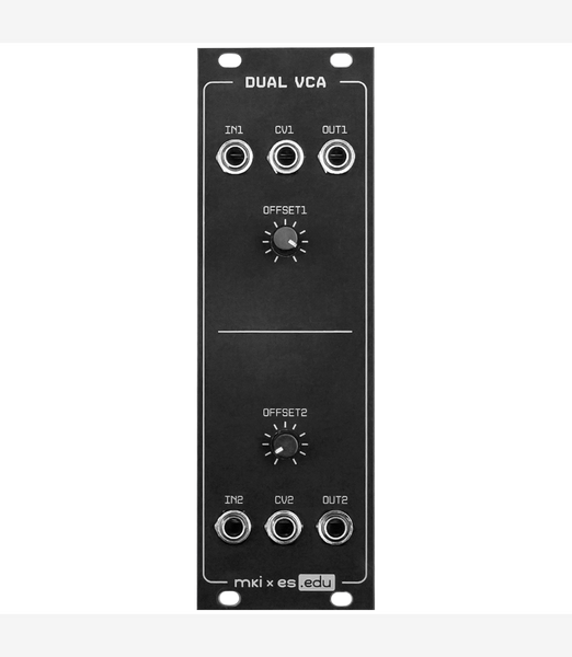 Erica Synths EDU DIY VCA Eurorack Dual VCA and CV Module main image