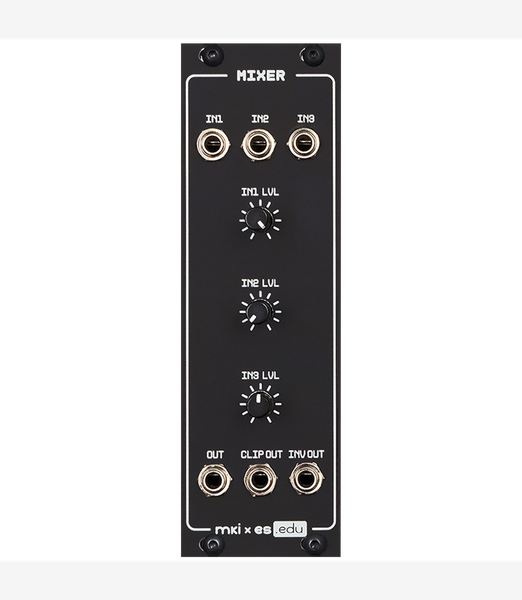 Erica Synths EDU DIY Mixer Eurorack Three-channel Mixer Module main image