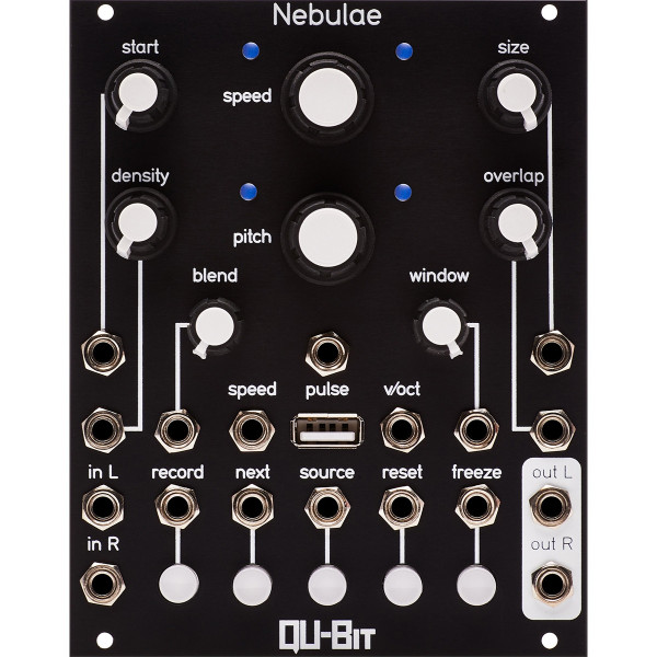 Qu-Bit Electronix Nebulae MK2 Eurorack Sampler Module (Ex-display) main image
