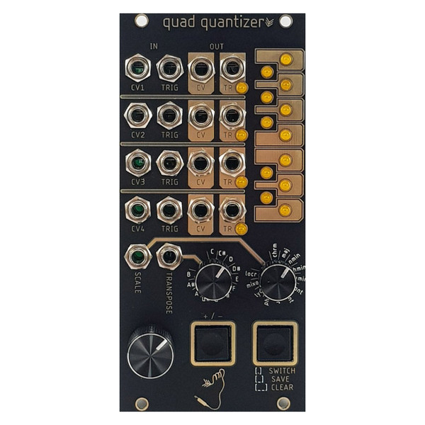 Tenderfoot Quad Quantizer Mk I Eurorack Module (Ex-display) main image