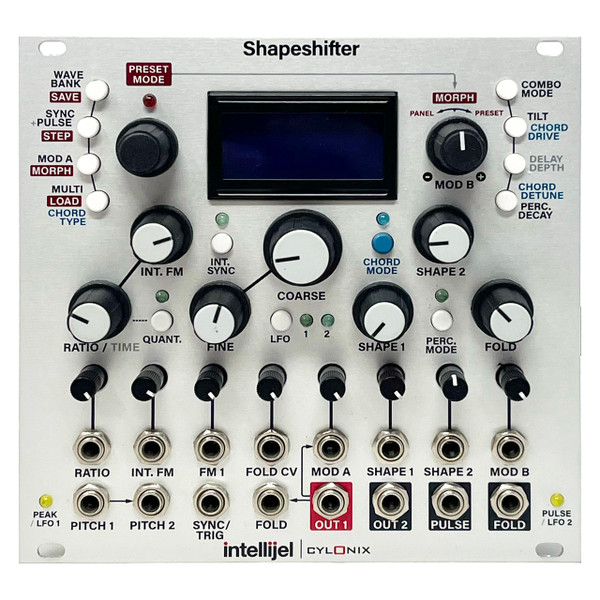 Intellijel Shapeshifter Dual Complex Morphable Wavetable VCO Module (Pre-owned #1) main image