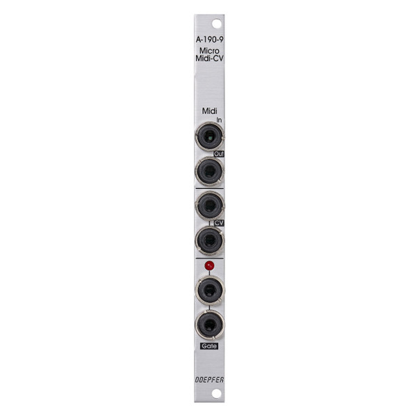 Doepfer A-190-9 Micro MIDI to CV/Gate Eurorack Module main image