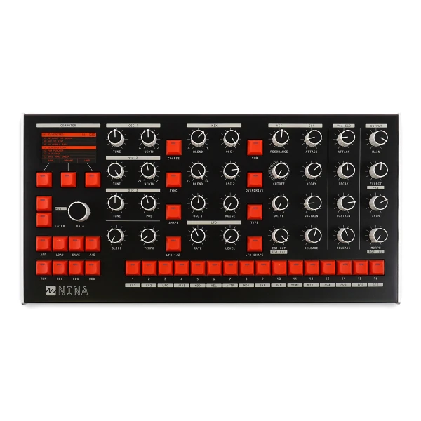 Melbourne Instruments Nina Analogue Desktop Synth w/ Motorised Controls (Ex-Display) main image