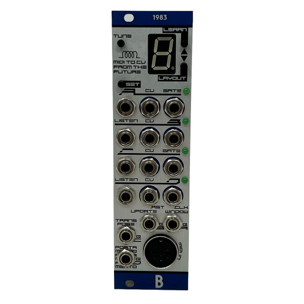 Bastl Instruments 1983 Eurorack CV & Gate to MIDI Module (Pre-owned) main image