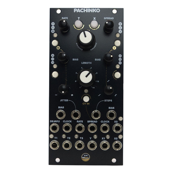 East Coast Modular Pachinko Eurorack Random Sampler Module (Micro Marbles Clone - Black) main image