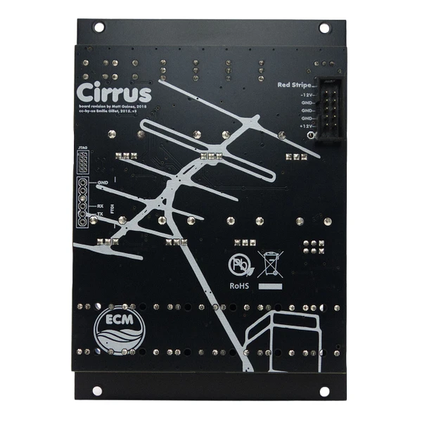 East Coast Modular Cirrus Eurorack Texture Synthsiser Module (Clouds Clone - Black) image 2