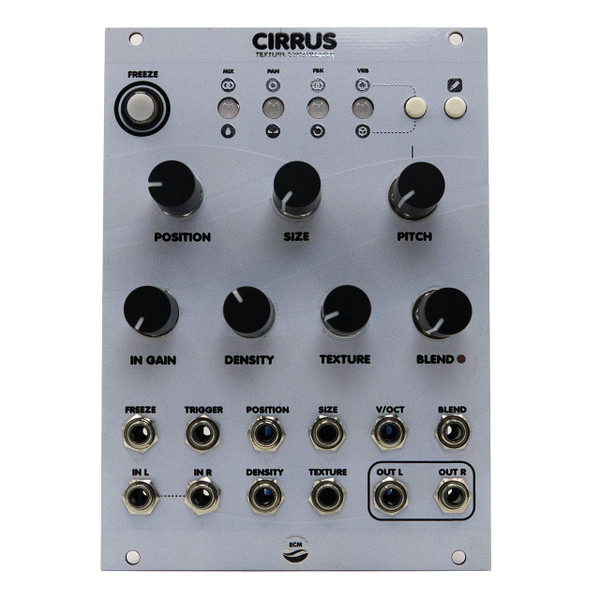 East Coast Modular Cirrus Eurorack Texture Synthsiser Module (Clouds Clone - White) main image