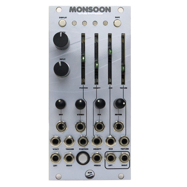 East Coast Modular Monsoon Eurorack Texture Synthesiser Module (Enhanced Clouds Clone - White) main image