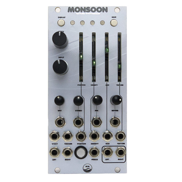 East Coast Modular Monsoon Eurorack Texture Synthesiser Module (Enhanced Clouds Clone - White) main image