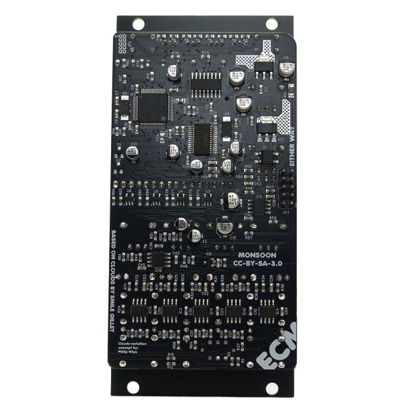 East Coast Modular Monsoon Eurorack Texture Synthesiser Module (Enhanced Clouds Clone - Black) image 2