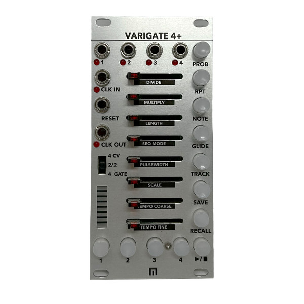 Malekko Varigate 4+ Eurorack Sequencer Module (Silver) (Pre-owned #2) main image