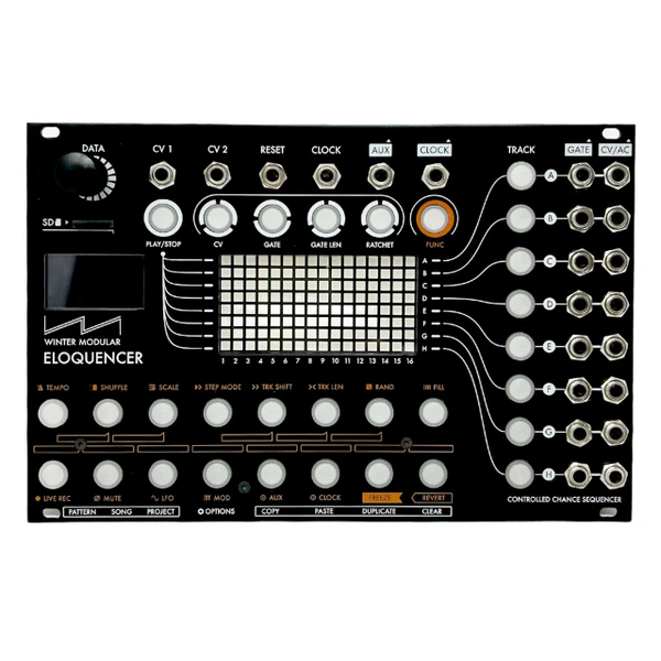 Winter Modular Eloquencer Eurorack Sequencer Module (Black) (Pre-owned #1) main image