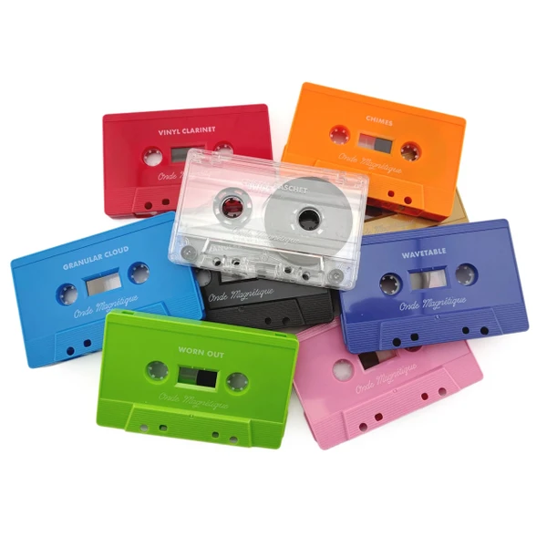 Onde Magnetique OM-1 Cassette Synth & Tape Bundle (White) image 2