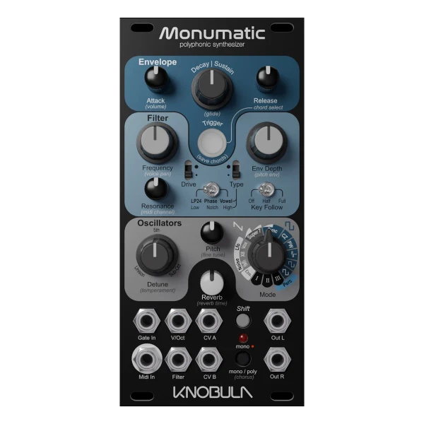 Knobula Monumatic Eurorack Synth Module (B-stock) main image