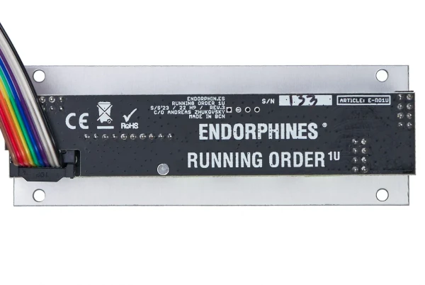 Endorphin.es Running Order 1U Eurorack 1U Sequencer Module image 3