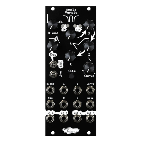 Noise Engineering Replacement Panel - Ampla Versio (Black) main image