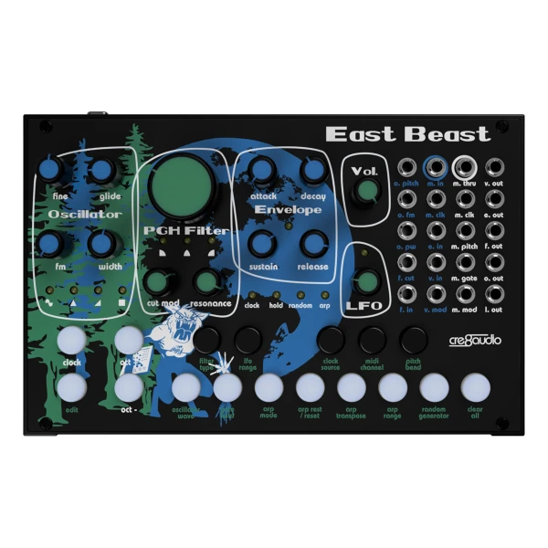 Cre8Audio East Beast Semi-Modular Desktop Synth (B-Stock) main image