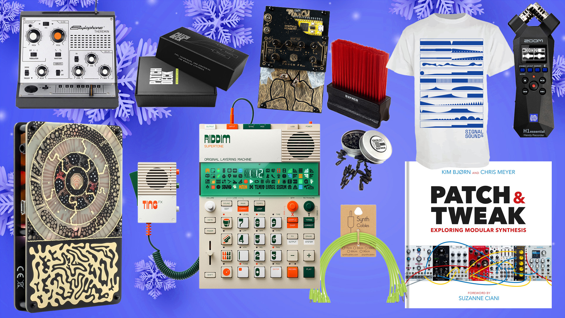 Festive gift guide montage