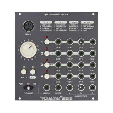 Vermona qMI 2 Eurorack MIDI Module - Signal Sounds