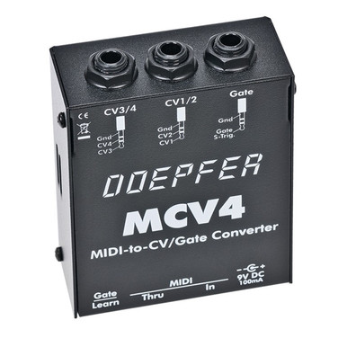 Doepfer MCV4 Midi to CV コンバーター Doepfer MCV4 MIDI to CV/Gate Converter at Signal Sounds