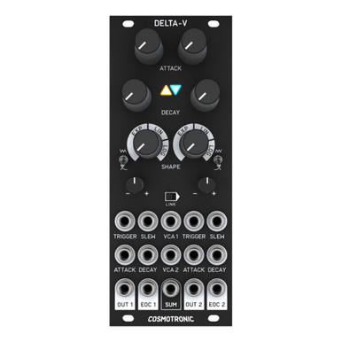 Cosmotronic Delta V Eurorack Envelope & VCA Module (Rev. 2) at