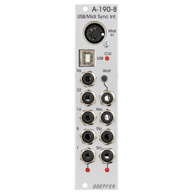 Doepfer A-190-8 Eurorack USB/MIDI to Sync Module - Signal Sounds