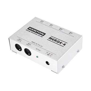 Kenton Electronics MERGE 4 MIDI Merge Box at Signal Sounds