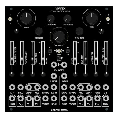 Cosmotronic Vortex Eurorack Complex Oscillator Module at Signal Sounds