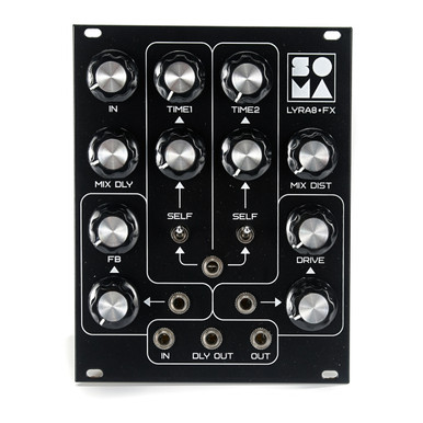 Soma Laboratory LYRA-8 FXモジュラーシンセ ユーロラック Soma Laboratory Lyra-8 FX Eurorack Effect Processor Module (Black